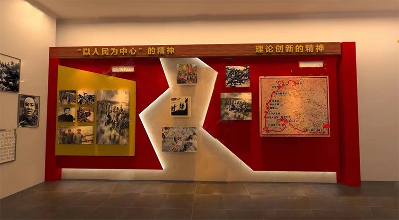红色展馆如何设计？