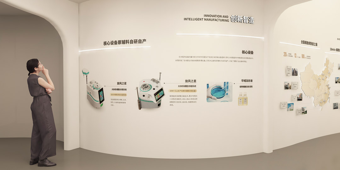 华域生物科技展厅